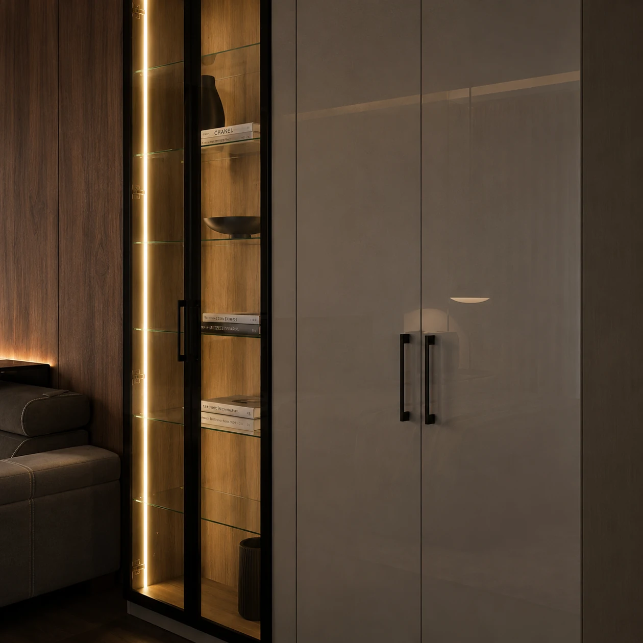 Atelier Loft: мебель с подсветкой